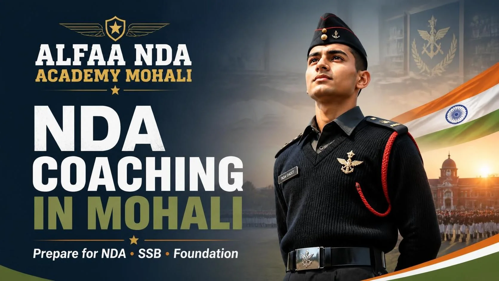NDA Coaching in Mohali Choose the Right Academy for Your Defence Career
